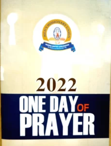 2022 One Day of Prayer Book